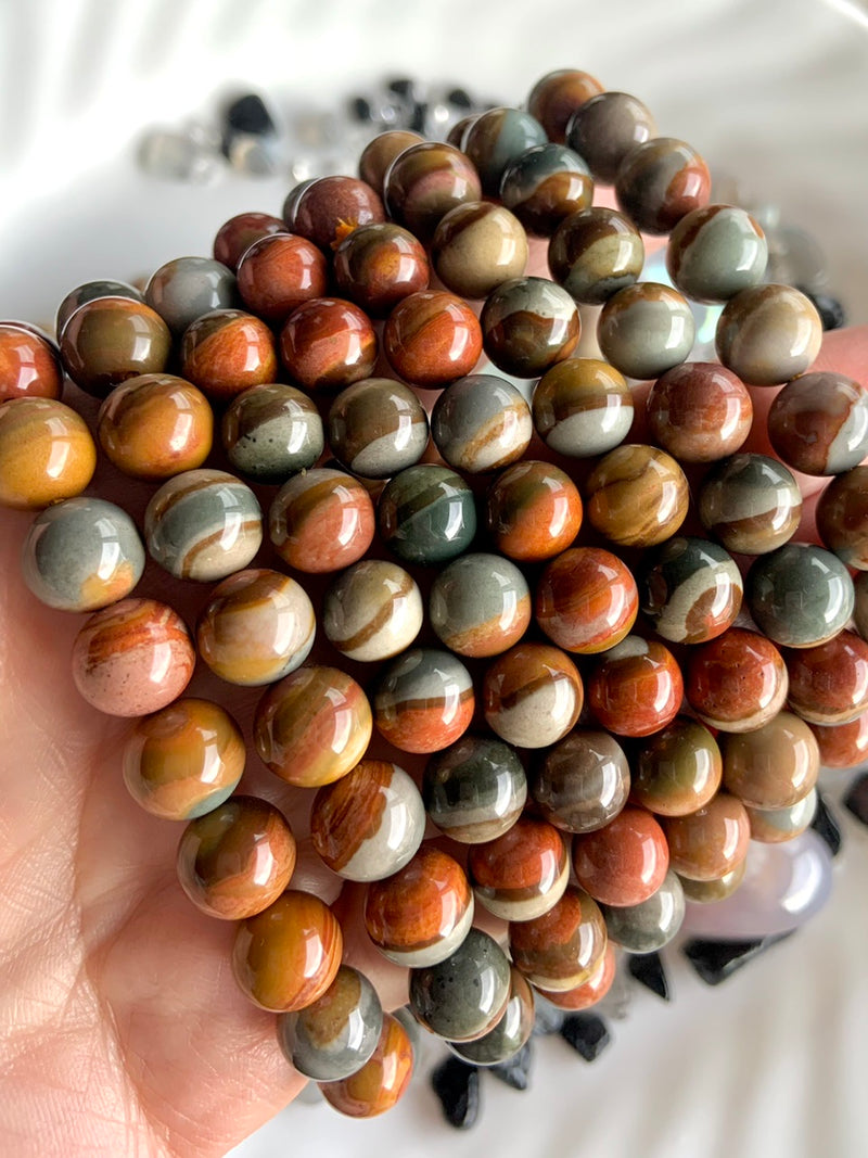 Polychrome Jasper Bracelets