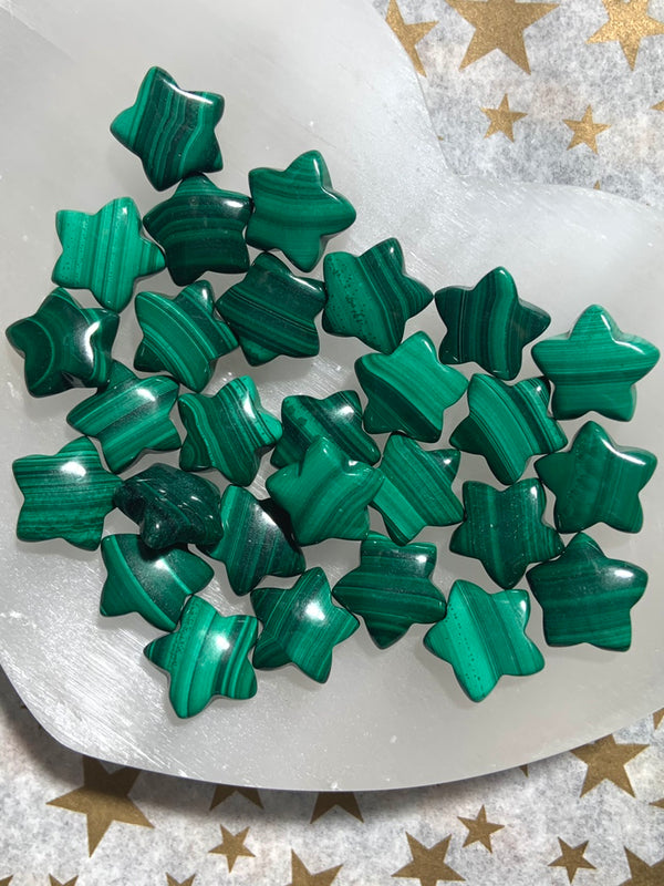 Tiny Malachite Stars