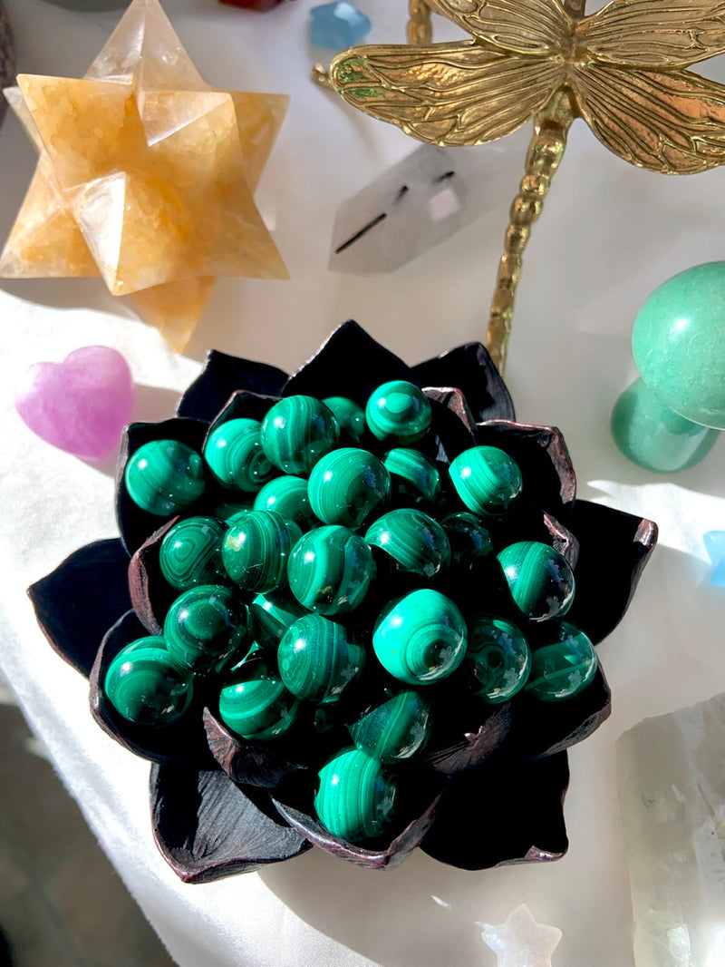 Malachite Mini Spheres