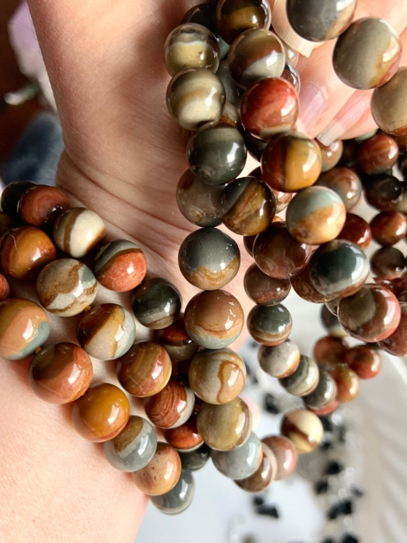 Polychrome Jasper Bracelets