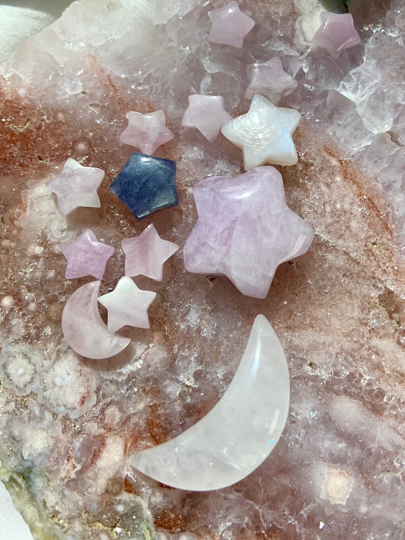 Tiny Kunzite Stars