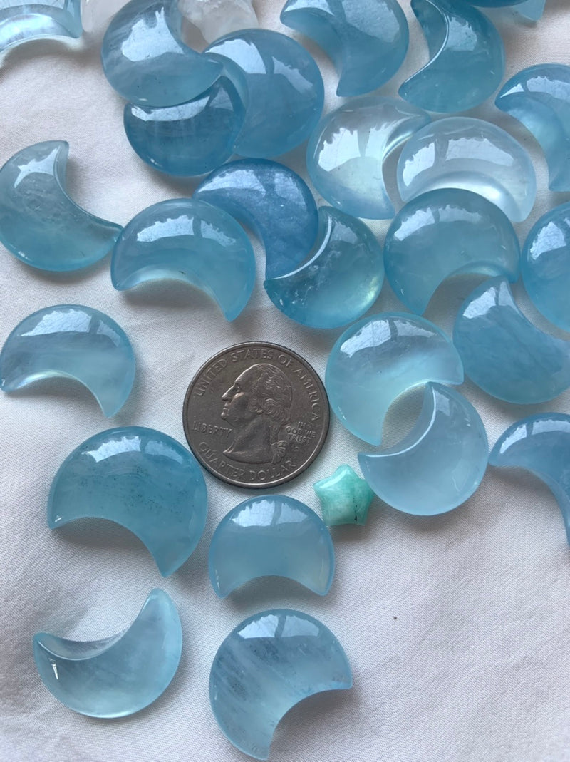 Aquamarine Crystal Moons