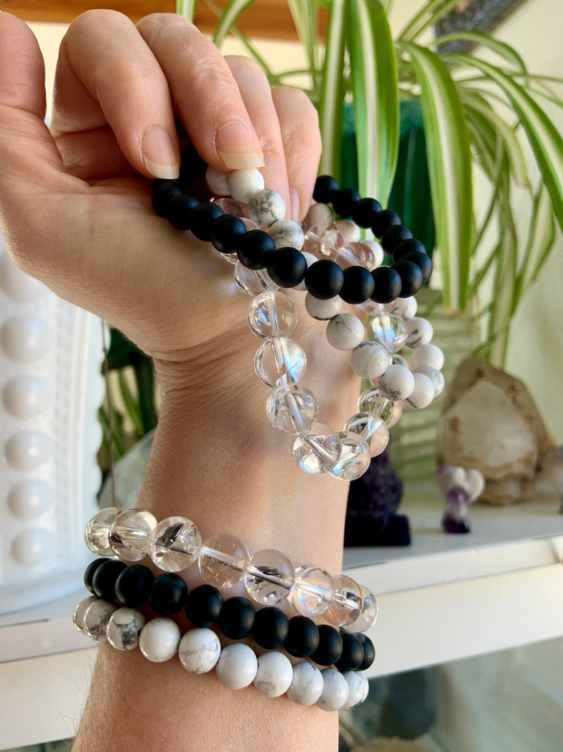 Howlite Beaded Bracelet