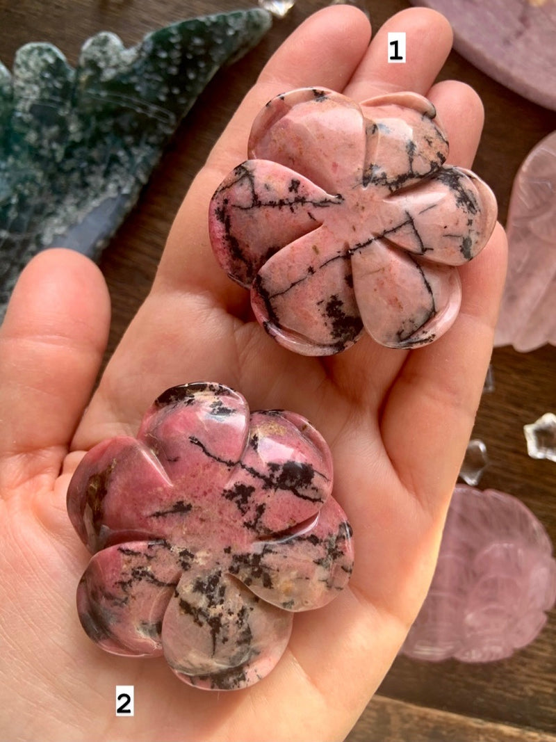 Big Rhodonite Roses