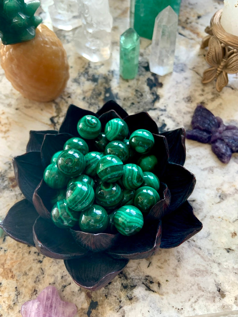 Malachite Mini Spheres