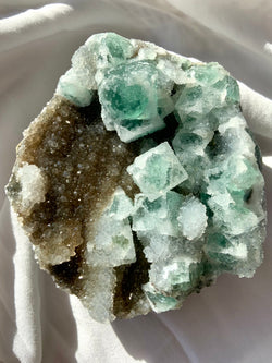 Sugary Cubic Fluorite Specimen