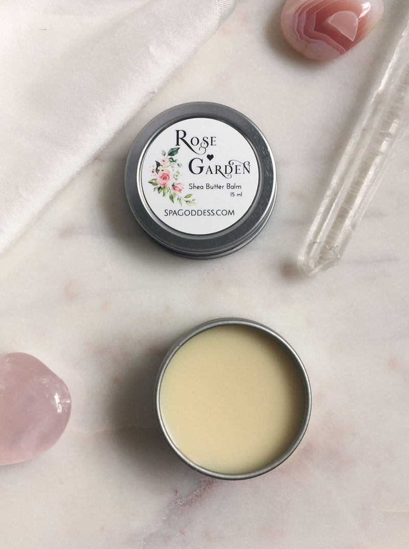 Rose Garden Shea Butter Balm, organic hand cream