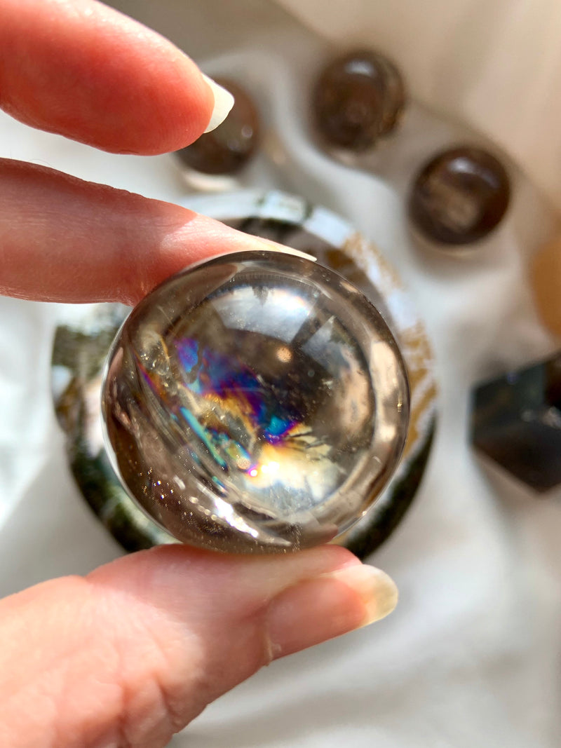 SMOKEY QUARTZ SPHERE