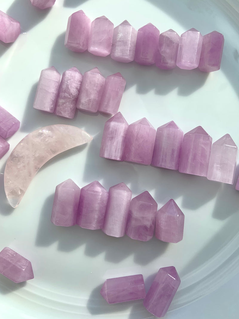 Mini Pink Kunzite Points